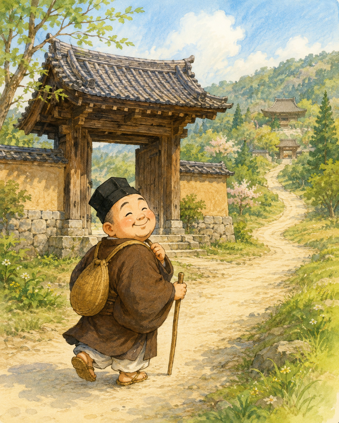 仁和寺のある法師イメージ